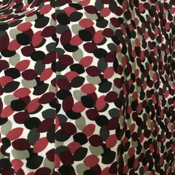 Fred David, Multicolor Blouse with V-Neck Size-XL - Picture 9 of 9